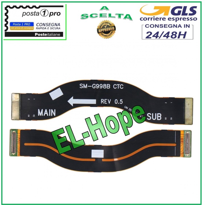 CONNEXION FLEXIBLE PLAT CARTE MÈRE STATION DE CHARGEMENT SAMSUNG GALAXY S21 ULTRA SM-G998