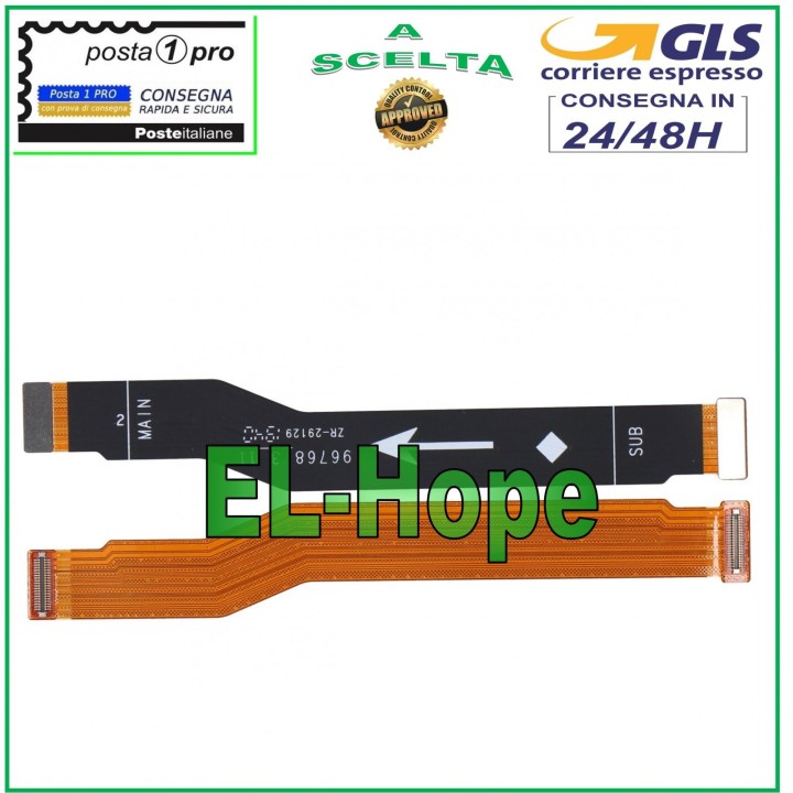 Carte me're PCB a' connexion flexible et plate pour station de charge LG X540 K50S LMX540EMW