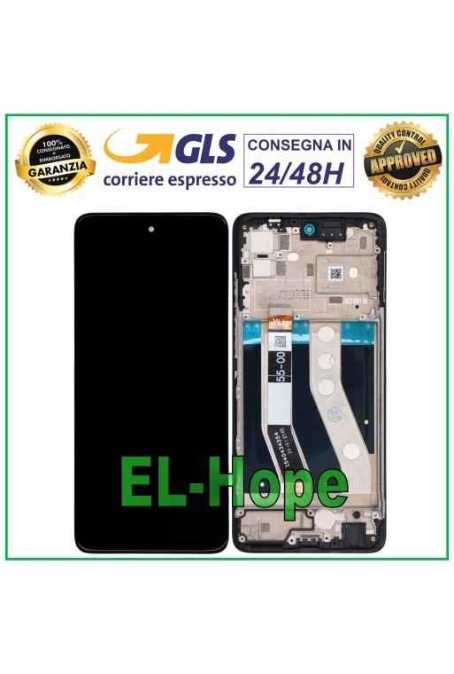 Écran LCD + cadre pour Motorola Moto G62 5G XT2223 Écran tactile en verre
