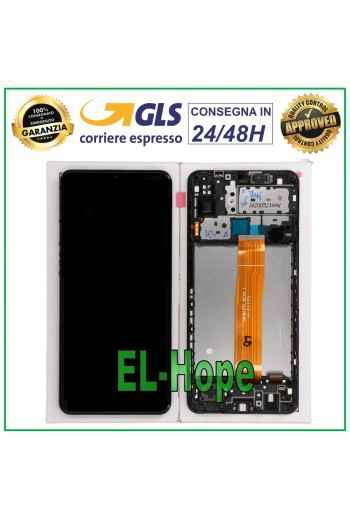 Écran LCD + cadre d origine Samsung Galaxy M12 2021 SM-M127 Écran tactile en verre