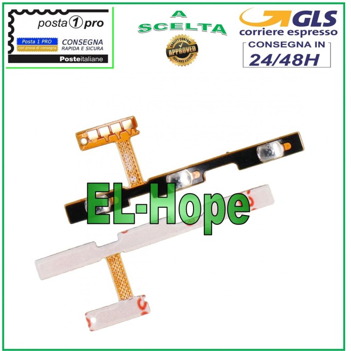 TOUCHES LATÉRALES PLATES ET FLEXIBLES VOLUME MARCHE/ARRÊT SAMSUNG GALAXY A02S SM A025G