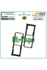 Compartiment pour carte nano SIM et micro SD pour Samsung Galaxy A71 SM A715F Noir