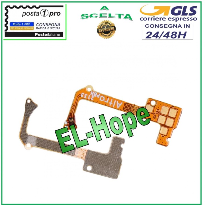 Câble flexible pour capteur de lumie're de proximite' pour Samsung Galaxy A02S SM A025G