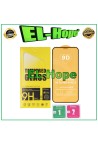 Protection d e'cran en verre trempe' incurve' 3D 9D couvrant inte'gralement l e'cran de l iPhone 12 Pro Max