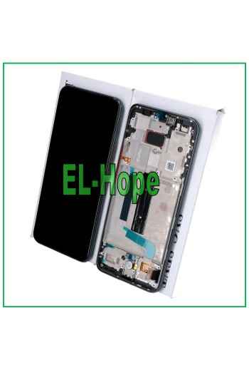 Écran LCD et tactile d origine pour Xiaomi Mi 10 Lite 5G M2002J9G M2002J9E, cadre noir
