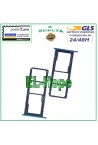 Support de carte SIM et micro SD pour HUAWEI Y7 2019 DUB-LX1 LX2 L22 BLEU