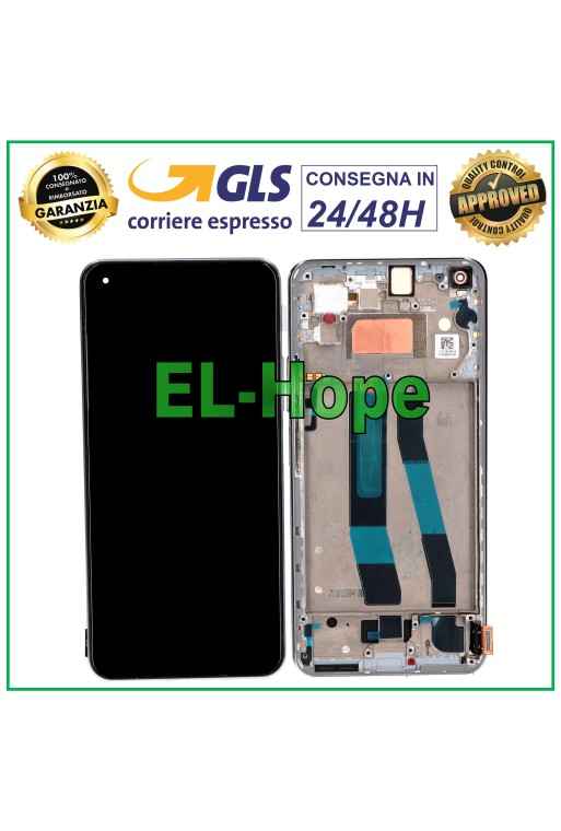 Écran OLED tactile en verre blanc pour Xiaomi Mi 11 Lite 4G 5G NE M2101K9AG