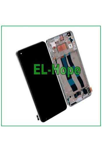 Écran OLED tactile en verre blanc pour Xiaomi Mi 11 Lite 4G 5G NE M2101K9AG