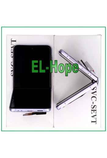 Écran LCD d origine Samsung Galaxy Z Flip 3 5G SM-F711B Touch Lavande
