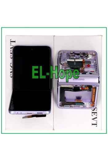 Écran LCD d origine Samsung Galaxy Z Flip 3 5G SM-F711B Touch Lavande