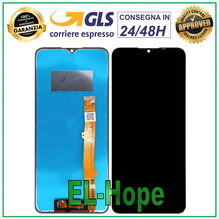Écran LCD + e'cran tactile pour moniteur TCL 10 SE T766H en verre noir