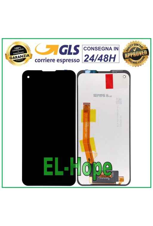 Écran LCD tactile assemble' noir pour Doogee V11/V10/V10 Pro