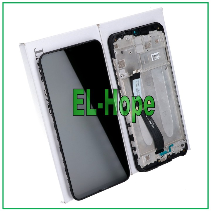 Cadre d e'cran LCD 100% original pour Xiaomi Redmi 9 M2004J19AG M2004J19G (verre tactile)