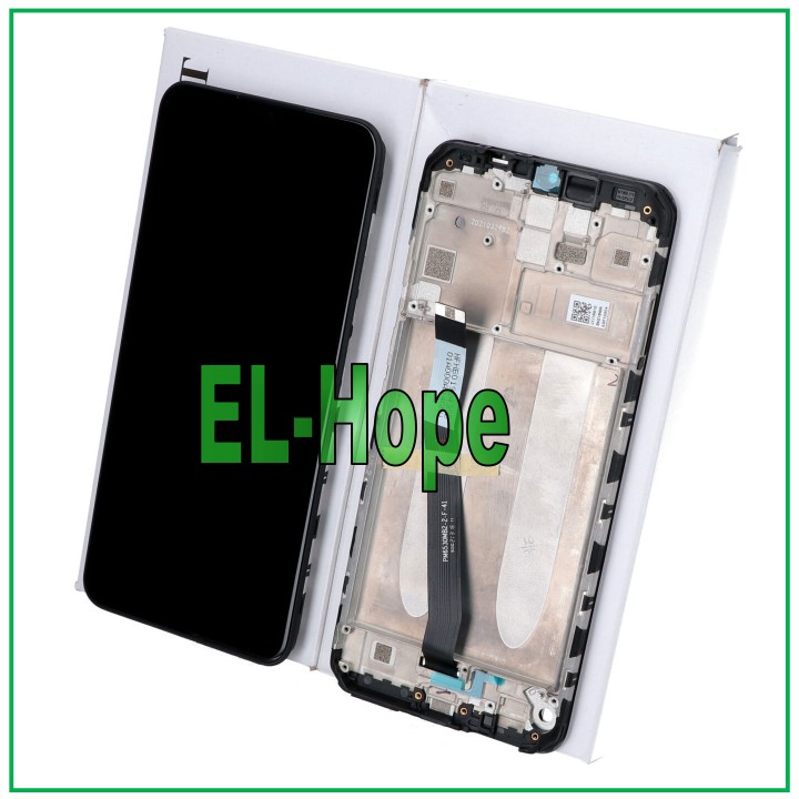 Cadre d e'cran LCD 100% original pour Xiaomi Redmi 9 M2004J19AG M2004J19G (verre tactile)