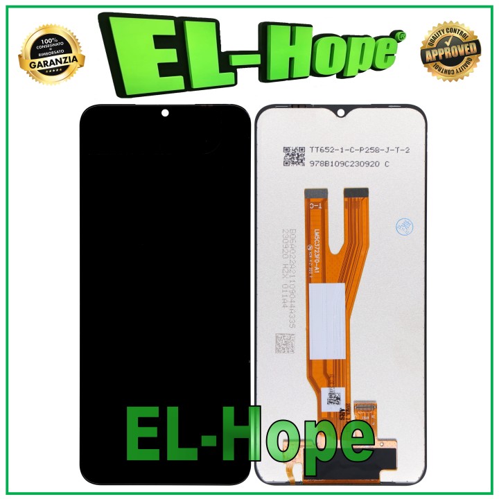 Écran LCD + e'cran tactile pour Samsung Galaxy A03 Core 2022 SM-A032 F, verre noir