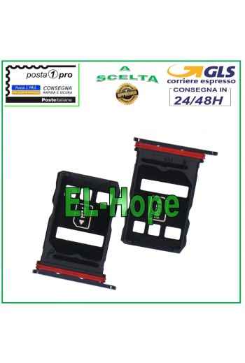 Lecteur de carte nano SIM pour Huawei P40 ANA-LX9 LX4 NX9 Noir