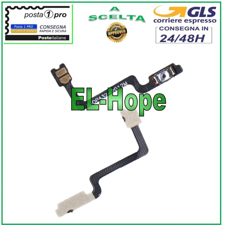 Câble plat flexible pour cle' de contact, marche/arre't, pour Oppo A33-A53 2020 A53S CPH2127 CPH2135