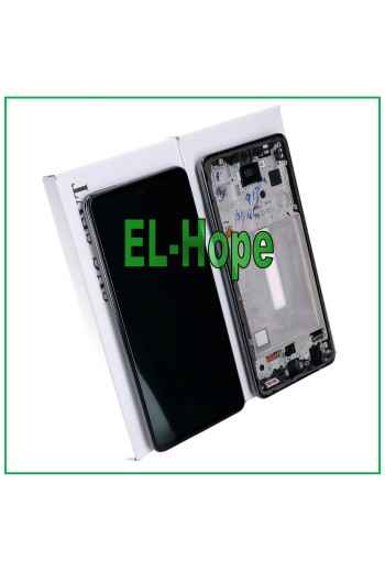 Écran tactile LCD 100 % d origine pour Samsung Galaxy A52S 5G SM-A528 A528B, cadre noir