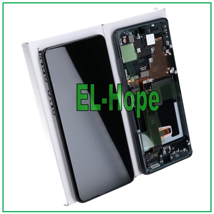 Cadre d origine, e'cran tactile noir pour Samsung S20 Ultra SM-G988 (GH82-26033A)