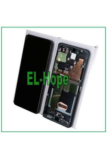 Écran LCD tactile d origine Samsung Galaxy S20 Ultra SM-G988, noir