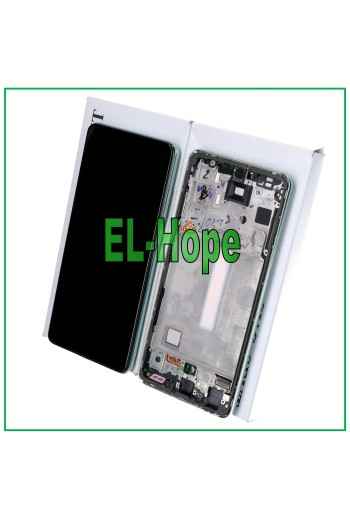 ÉCRAN LCD TACTILE ORIGINAL SAMSUNG GALAXY A52S SM A528 A528B CADRE VERT VERT