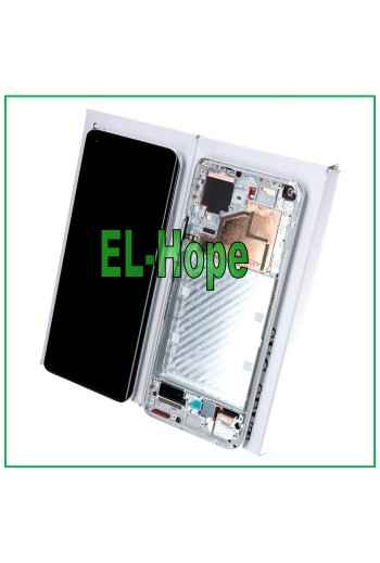 Écran LCD d origine + cadre Xiaomi Mi 11 5G M2011K2G Écran tactile en verre argente'