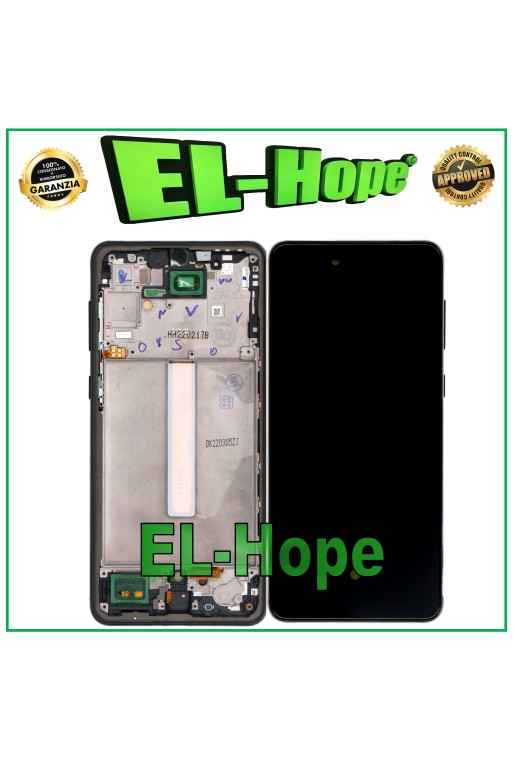 Écran LCD OLED + châssis pour Samsung Galaxy A33 5G SM-A336B tactile en verre noir
