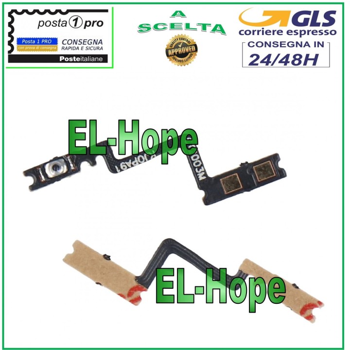 Bouton marche/arre't plat flexible pour OPPO A91 CPH2021 PCPM00 PCPT00