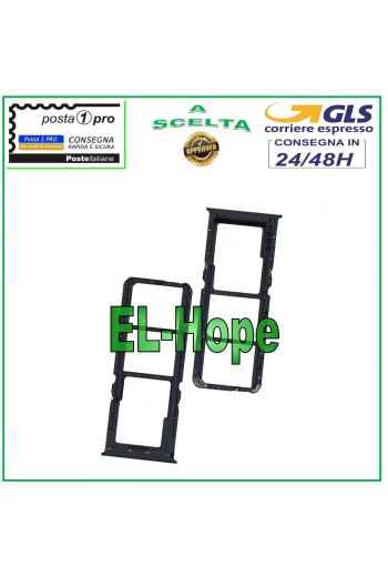 Compartiment pour carte SIM et SD pour OPPO A52, CH2061, CPH2069, PDAM10, PADM00, noir