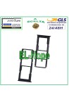 Compartiment pour carte nano SIM et SD pour Samsung Galaxy A32 4G SM A325 F Noir