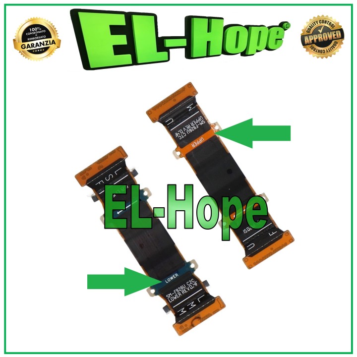 PAIRE DE CARTES D ÉCRAN PLATES, CONNEXION HAUT/BAS SAMSUNG GALAXY Z FOLD 3 SM-F926