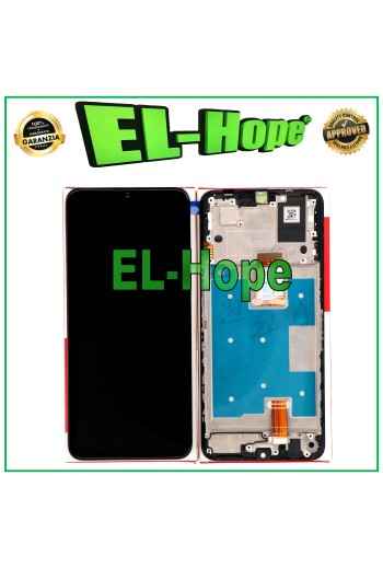 Écran LCD a' cadre e'gal, service d origine, e'cran tactile en verre pour Honor X7A RKY LX2 LX1