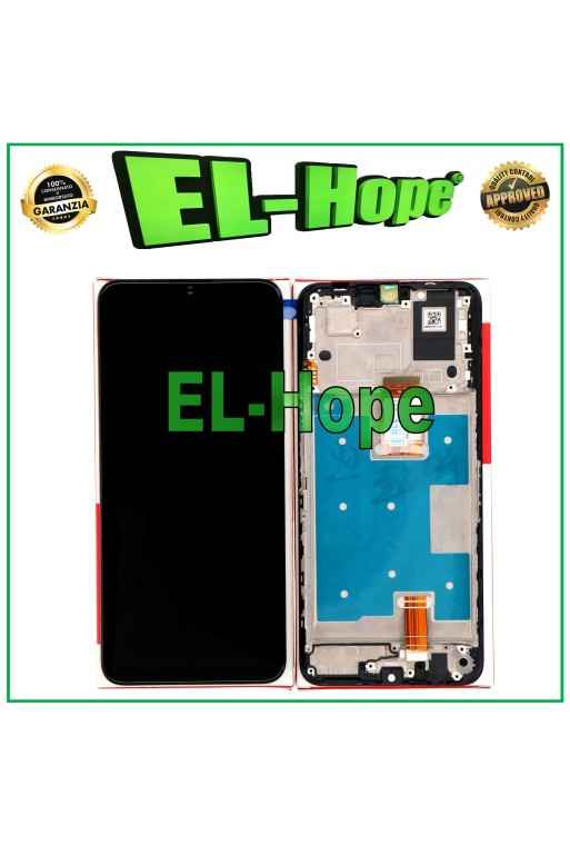 Écran LCD a' cadre e'gal, service d origine, e'cran tactile en verre pour Honor X7A RKY LX2 LX1