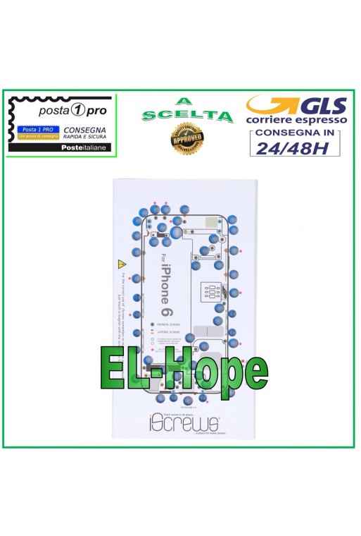 VIS CARTE VIS BOÎTIER PAD ILLUSTRÉ POUR DÉMONTAGE APPLE IPHONE 6
