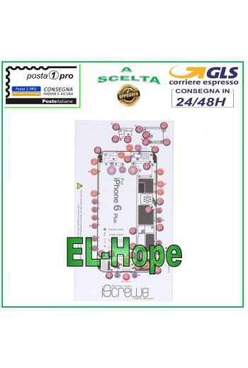 VIS CARTE VIS BOÎTIER ILLUSTRÉ POUR DÉMONTAGE APPLE IPHONE 6 PLUS
