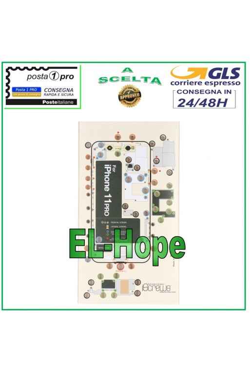 VIS CARTE VIS BOÎTIER PAD ILLUSTRÉ POUR DÉMONTAGE APPLE IPHONE 11 PRO