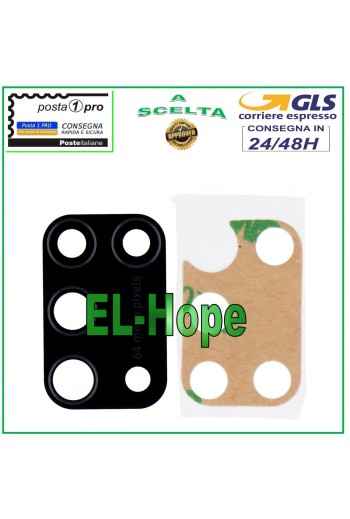 Objectif de came'ra arrie're en verre pour Samsung Galaxy M31 SM M315 F