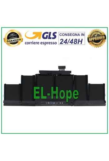 Batterie de remplacement A1417 pour Apple MacBook Pro 15 (2012-2013) A1398 8800 mAh