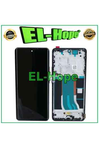 Écran LCD OLED + châssis pour Oppo Realme 12 Pro Plus RMX3840, e'cran tactile noir