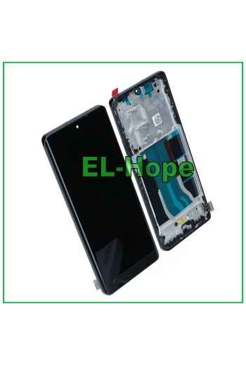Écran LCD OLED + châssis pour Oppo Realme 12 Pro Plus RMX3840, e'cran tactile noir