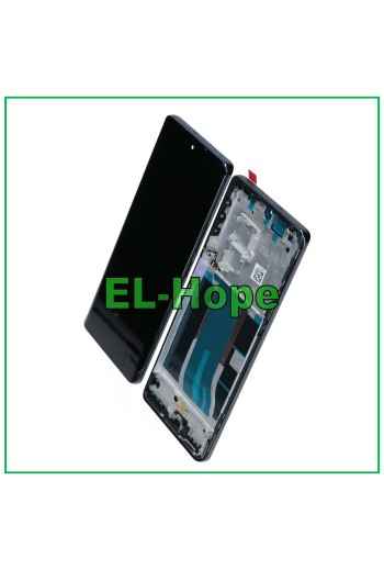 Écran LCD OLED + châssis pour Oppo Realme 12 Pro Plus RMX3840, e'cran tactile noir