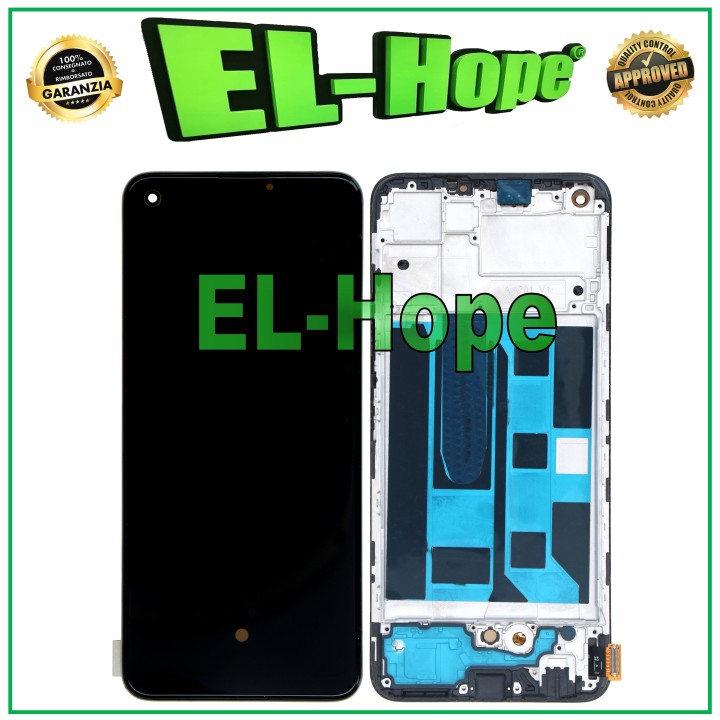 Cadre d e'cran LCD OLED pour Oppo Realme 8 4G RMX3085, e'cran tactile assemble'