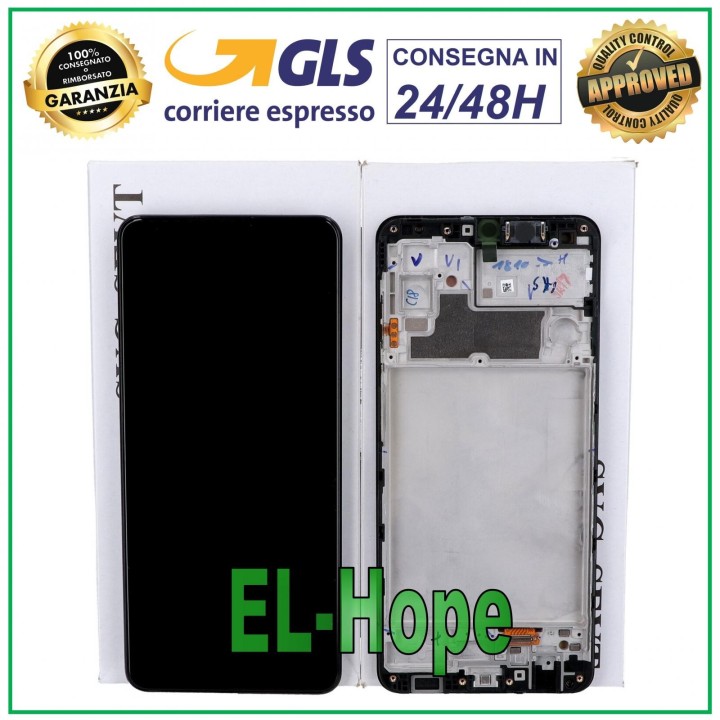 Cadre d origine, e'cran tactile pour Samsung M32 2021 SM-M325 M325F GH82-26193A