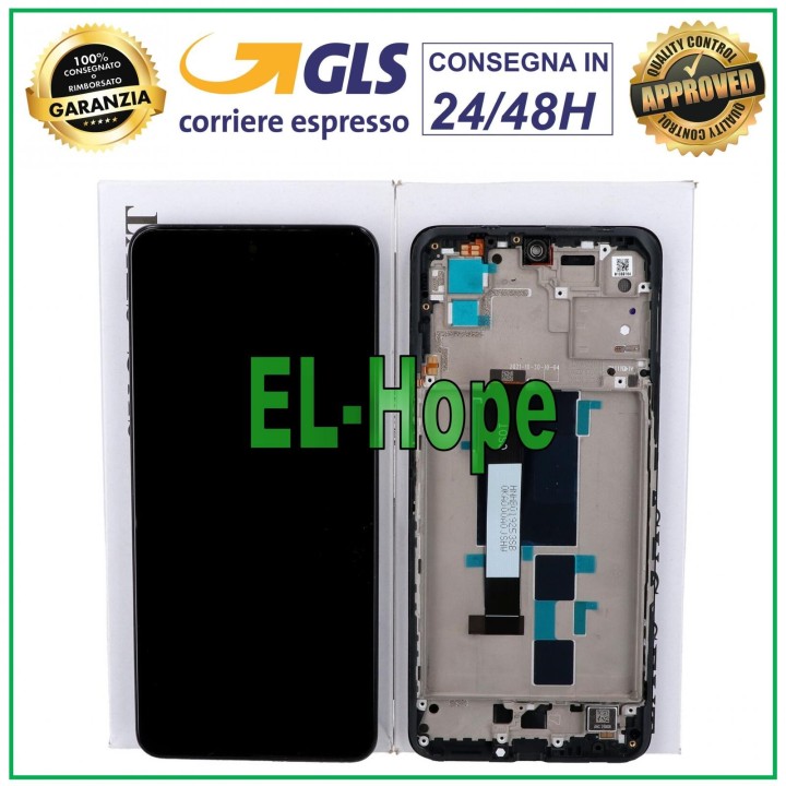 Cadre d e'cran LCD d origine Xiaomi Poco X3 GT 21061110AG, vitre tactile noire