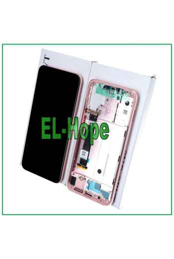 Écran LCD tactile d origine + cadre Xiaomi Mi8 Mi 8 M1803E1A M1803E1C Verre rose