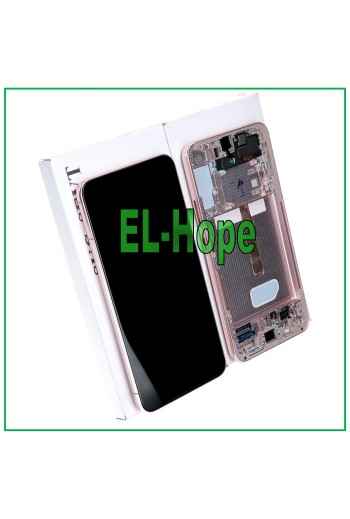 Écran LCD d origine Samsung Galaxy S22+ Plus 2022 SM-S906 tactile rose or