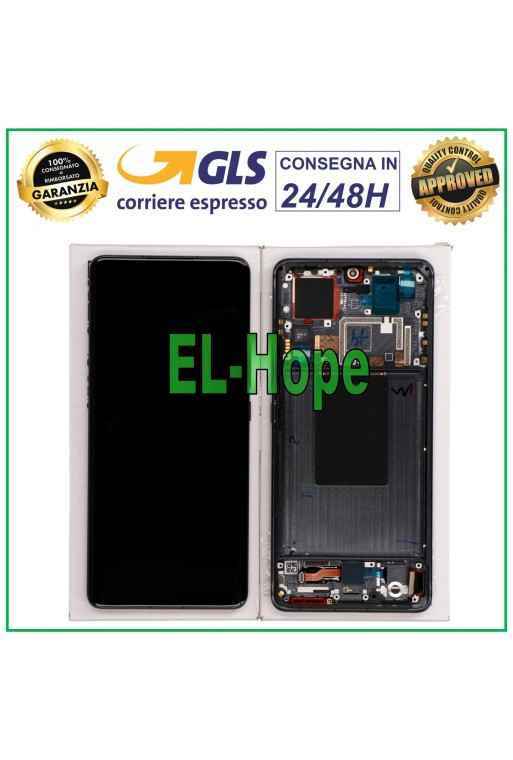 Écran LCD tactile 100 % d origine pour Xiaomi Mi 12 Pro 2022, cadre en verre noir terni