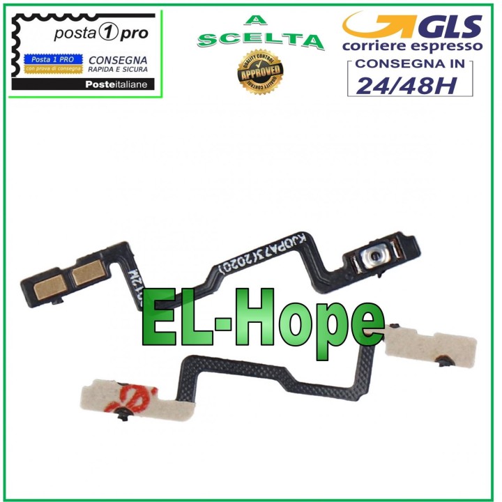 Câble plat flexible côte' bouton d alimentation pour OPPO A73 2020 5G CPH2161