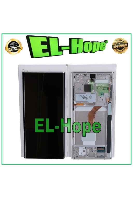 Écran LCD d origine Samsung Galaxy S22 Ultra 2022 SM-S908 tactile blanc