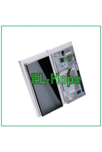 Écran LCD d origine Samsung Galaxy S22 Ultra 2022 SM-S908 tactile blanc